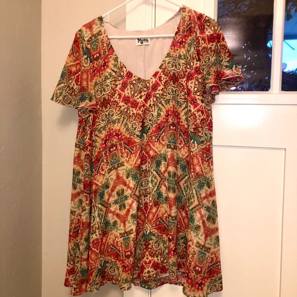 Show Me Your MuMu Kylie Mini Dress. XL. 🧡 - Picture 2 of 7